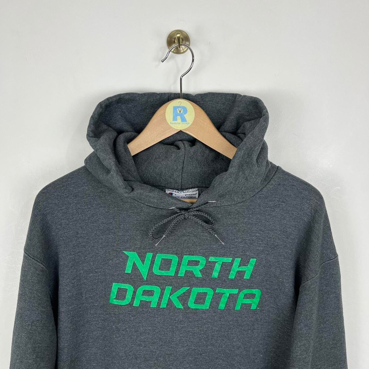 Vintage Champion USA North Dakota Hoodie (Medium)
