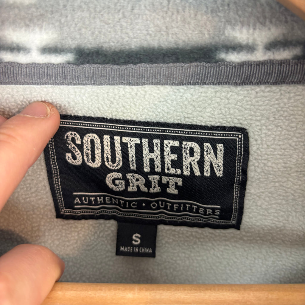 Vintage Aztec Patterned Fleece (Small)