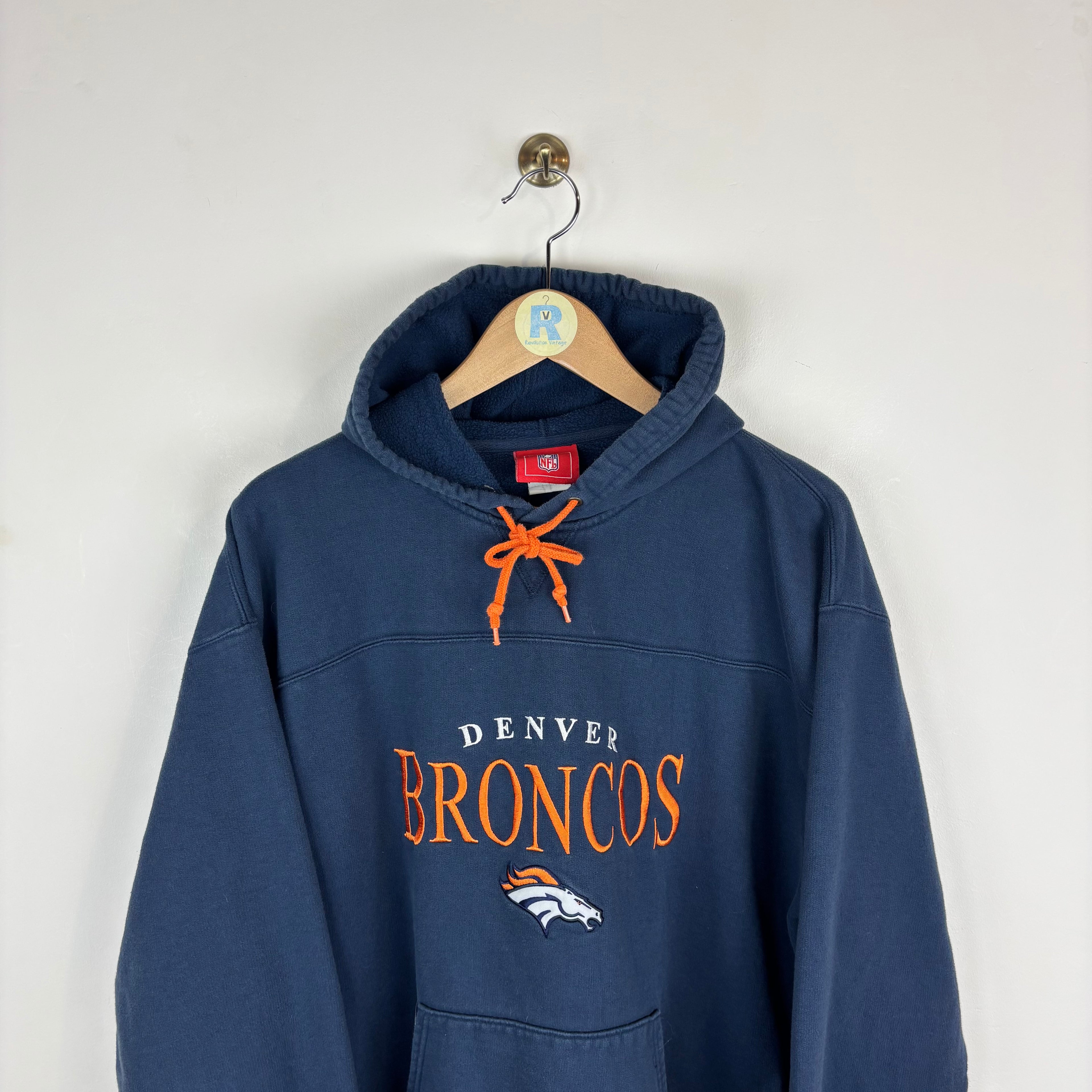 Vintage NFL Broncos Hoodie (XL)