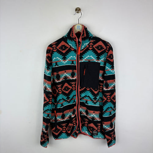 Vintage Aztec Patterned Fleece (Large)