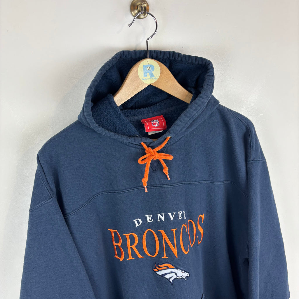 Vintage NFL Broncos Hoodie (XL)