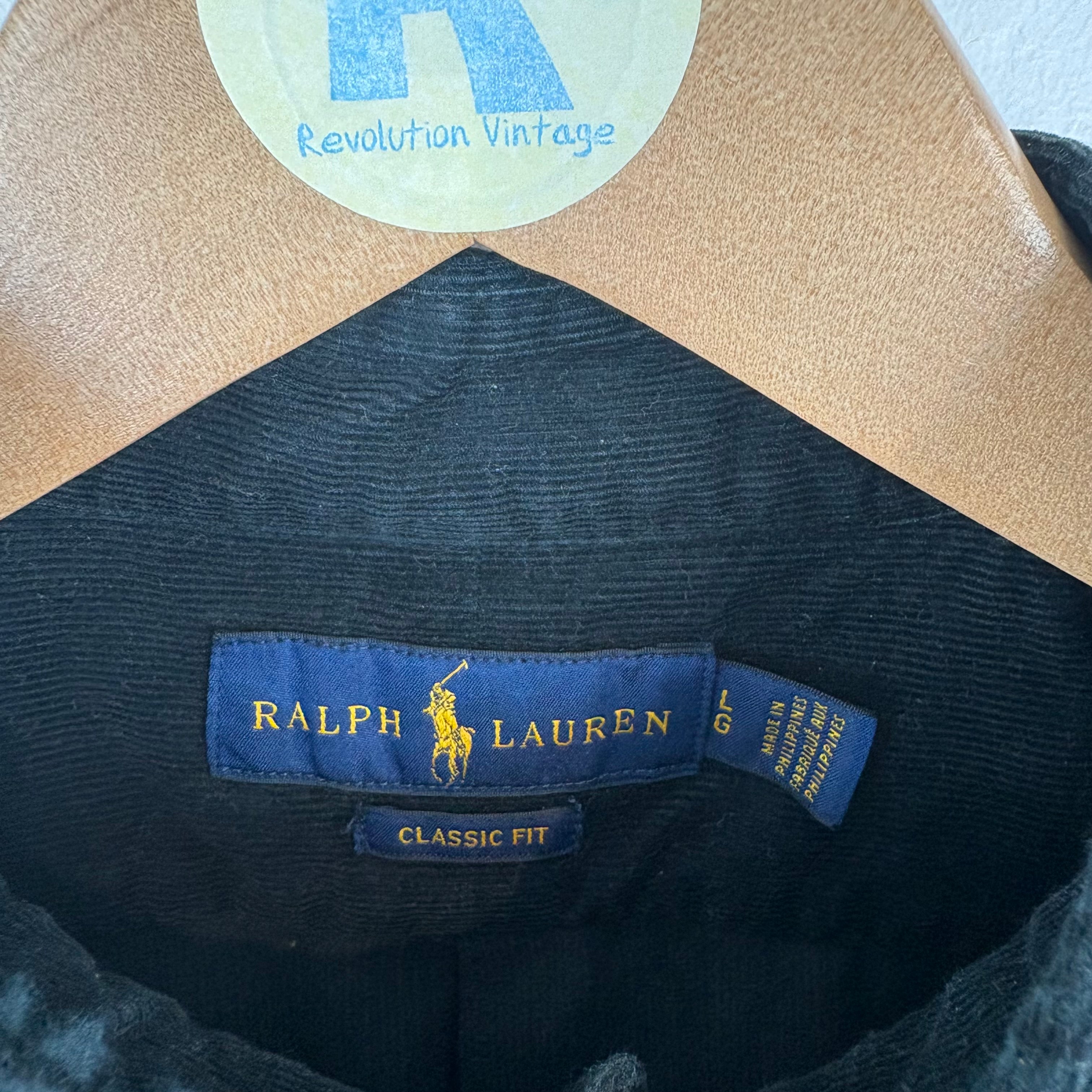 Vintage Ralph Lauren Corduroy Shirt (Large)