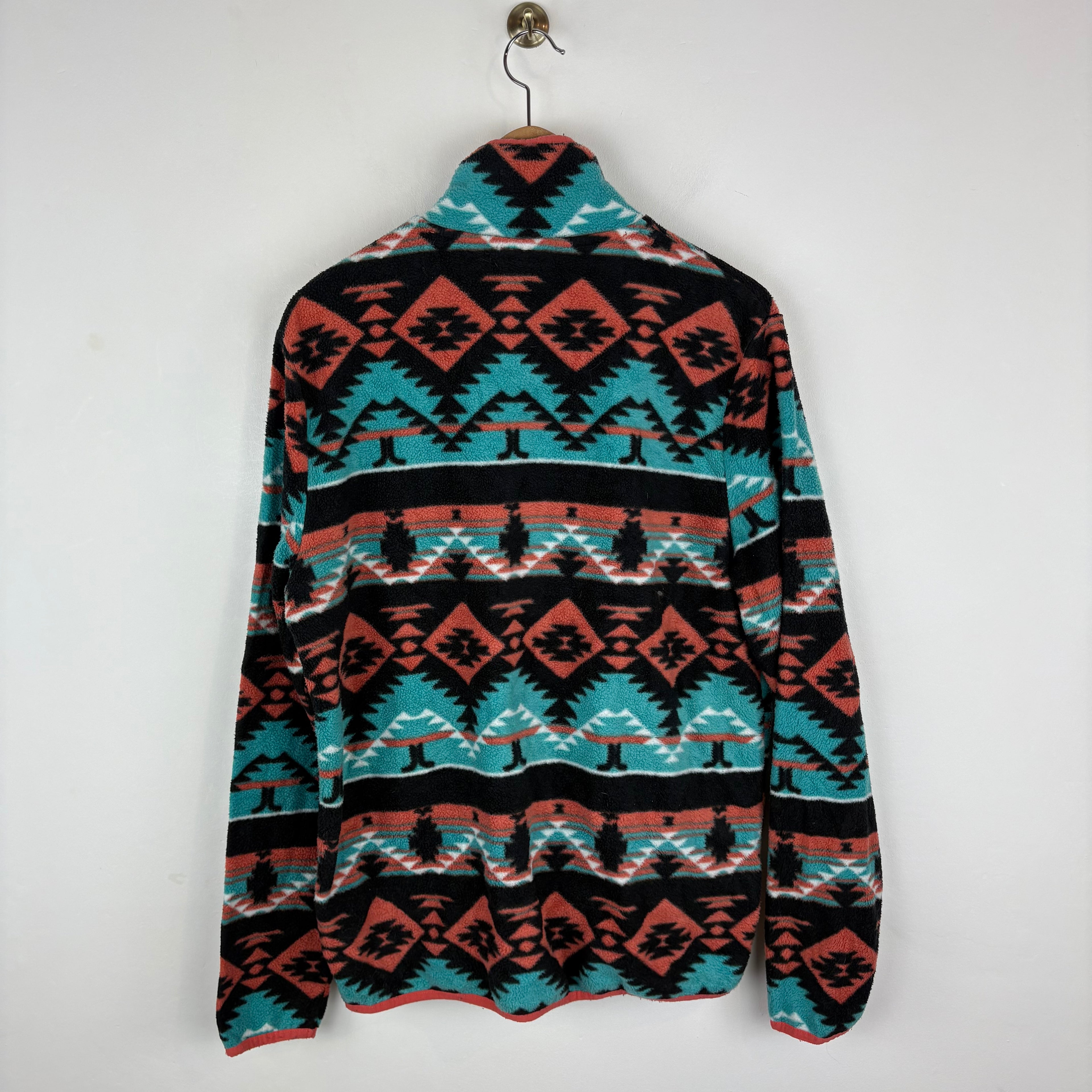 Vintage Aztec Patterned Fleece (Large)